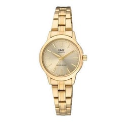 Q&Q - Reloj Para Mujer Qyq Q861j010y Dorado Acero + Estuche