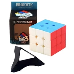 MOYU - Cubo Rubik 3x3 Stickerless Speed Cube Original