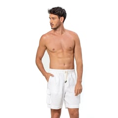 ONDA DE MAR - Short Blanco Shortcgw