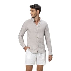 ONDA DE MAR - Short Blanco Linshortw