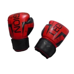 LEGION - Guantes Boxeo 14 Onzas Rojo Negro