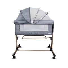 BEBESIT - Cuna Colecho Bebe con Mosquitero Side By Side Gold