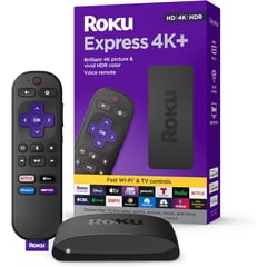 ROKU - Express 4K+ Wi-fi Streaming Control Voz Convertidor Smart Tv