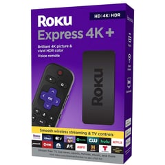 ROKU - Express 4K+ Wi-fi Streaming Control Voz Convertidor Smart Tv