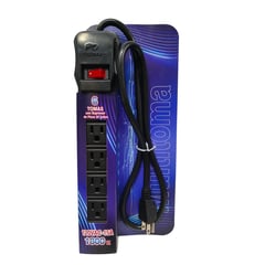 VOLTIMAX - Multitoma regleta supresor picos 6 salidas MRC-333 cable 1m