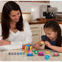 AGUGU STORE - Set De Te Para Pintar Niños Juguete 9 Piezas