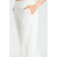 RAGGED - Pantalon lino Beige medio