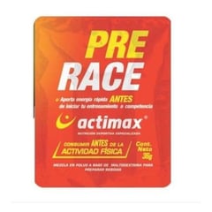 ACTIMAX - Suplemento Bebida Caramelo Prerace Sobre 250 ml