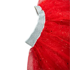 WOONKIE - FALDA TUTU ORGANZA ROJA