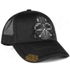 ARITEX - Gorra Pixel Art - Star Wars - Darth Vader - Estilo Retro 8 Bits