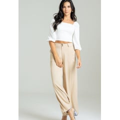 RAGGED - Pantalon kamai Beige medio