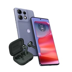 MOTOROLA - Celular Edge 50 Pro 12 GB RAM ROM 512GB Morado lavanda + Audífonos Buds+ (Color aleatorio)