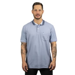 HAMER - Camiseta Tipo Polo Para Hombre Con Bolsillo