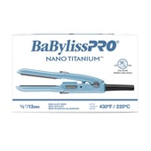 BABYLISS - Plancha Babylisspro Mini Alisadora 7/8 Nano Titanium 430 °f