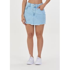 ZIPORA JEANS WEAR - FALDA MUJER AZUL ZIPORA ANGUIE