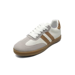 TELLENZI - Tenis Hombre Blanco-Café 3980