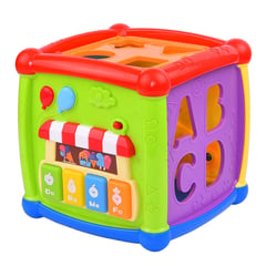 KIDSHOP - Cubo Didáctico Estimulación Temprana Bebes Niño Niña Juguete