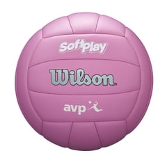 WILSON - Balón De Voleibol AVP Soft Play Nº5 Rosa