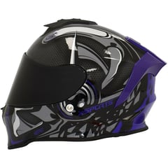 X SPORTS - CASCO V151 CERTIFICADO ARMOK MORADO BRILLO TALLA M