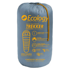 ECOLOGY - Sleeping Bag Saco De Dormir Trekker Gris