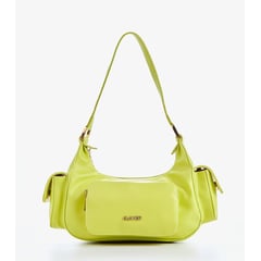 CLOVER - Bolso Cargo Martina Verde Lima