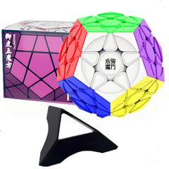 YJ - Cubo Rubik Megaminx 3x3 Magnético Speed Cube Original