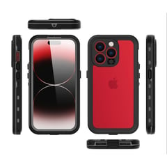 GENERICO - Estuche Sumergible Tipo Lifeproof Para iPhone 14 PRO - Transparente