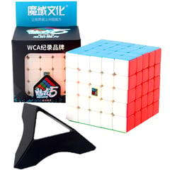 MOYU - Cubo Rubik 5x5 Stickerless Speed Cube Original