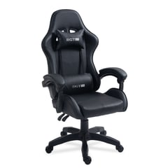 EGTAIR - Silla Gamer ZEUS con cuero PU y cojines lumbar y cervical