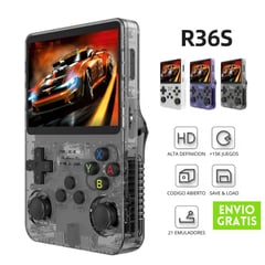 GENERICO - Consola Retro Portatil Inalambrica R36s Alta Definicion Emuladores