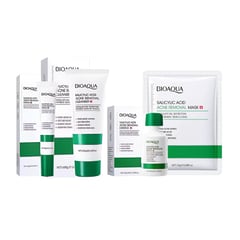 BIOAQUA - Kit antiacne acido salicilico