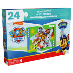 PAW PATROL - ROMPECABEZAS MADERA 24 PZS.