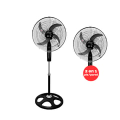 ALTEZZA - Ventilador 2 En 1 18" Balinera Malla Metálica Negro