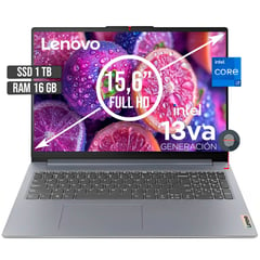 LENOVO - IDEAPAD INTEL CORE I7-13620H SSD 1TB RAM 16GB LED 15,6 FULL HD