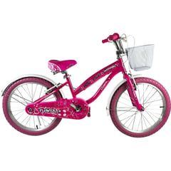 ON TRAIL - Bicicleta Playera Para Niña Rin 20 OnTrail Flower Rosa