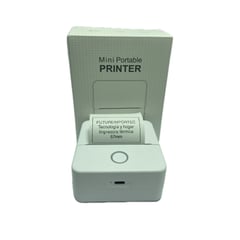 GENERICO - Impresora Portatil Mini Printer De 57mm Recargable 800mah