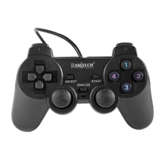 RAMITECH - Control Mando para PC Videojuegos USB 2.0 GAME PRO Modelo L600