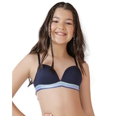 FORMAS INTIMAS - Brasier Infantil Azul Navy FI 34642