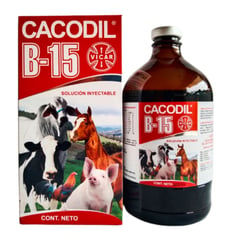 VICAR DE COLOMBIA SA - Cacodil B15 Solucion Inyectable x 500ml