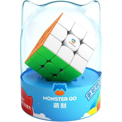 MONSTER - Cubo Rubik 3x3 Go Magnético Stickerless Speed Cube