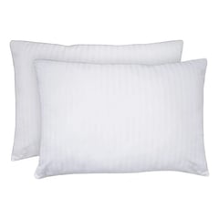 KAMUCHY - Almohadas Set X 2 Silver 70 X 50 Cm Color Blanco