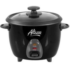 ALTEZZA - Olla Arrocera Multifuncional 5 Tazas ARC-10BL Negro