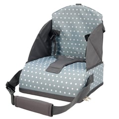 ASALVO - Silla Comedor Para Bebe Tipo Booster Estrellas Gris