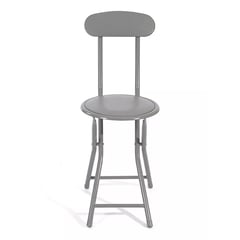 DESIGN HOME - Silla M+design Plegable Metal 20005 Gris 2.0