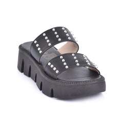 PRICE SHOES - Sandalia Plataforma Para Mujeres 382S034NEGRO