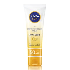 NIVEA - Protector Facial Sun Q10 Anti-edad Spf50 50 ml