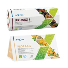 FUXION - Kit Detox 7 Prunex1 + 7 Floraliv - limpia el colon