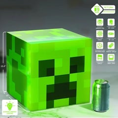 MINECRAFT - MINIBAR INSPIRADOR EN JUEGO CON CAPACIDAD PARA 9 LATAS