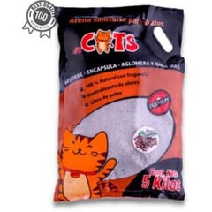 CAT CHOW - ARENA PARA GATOS JV CATS X 5 KLS