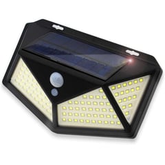 GENERICO - Lámpara Solar, Luz Solar 220 Leds Sensor Exterior 270 Grados